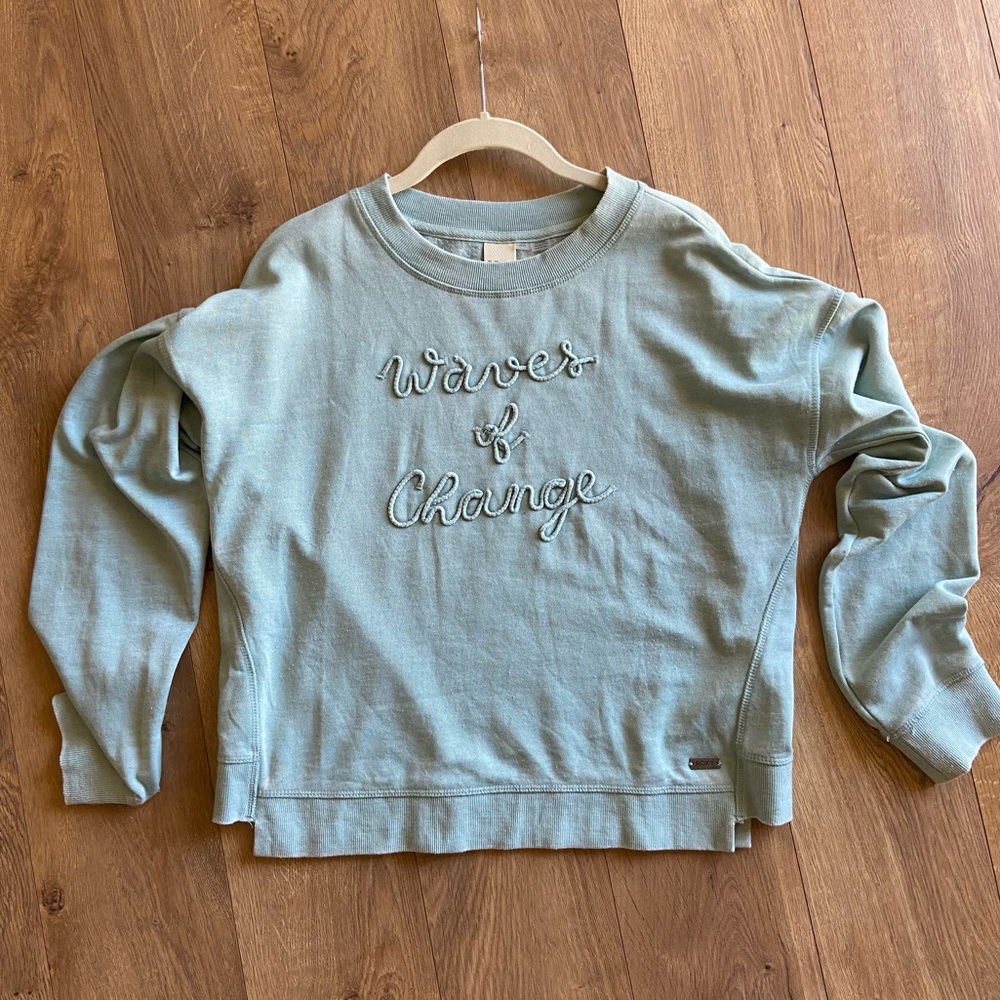 Roxy “Waves of Change” pullover sweater - Sz M